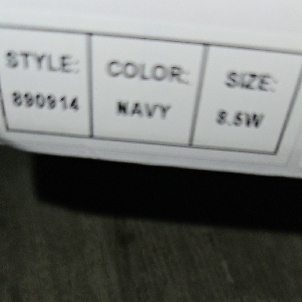 Joy Mangano Blue Slip-On Sneakers - Picture 6 of 7